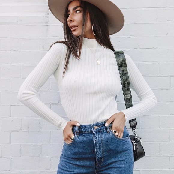 Princess Polly Sweaters - New Princess Polly Ribbed Jumper